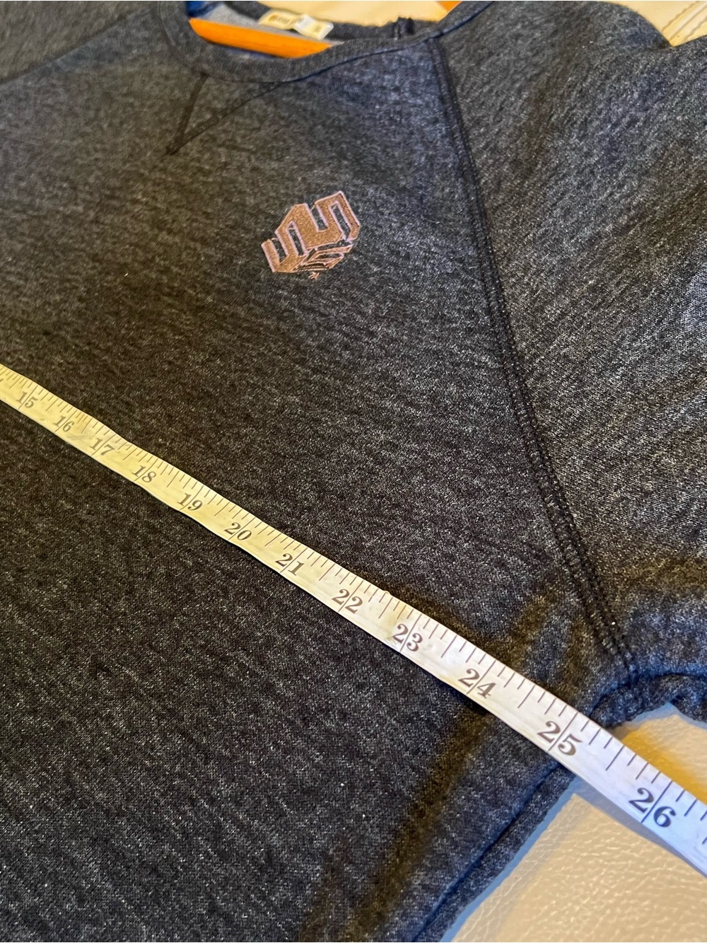 Marine Layer Men’s Sweatshirt XL Crew Neck Pullover Fleece Soft Cozy Casual Gray - Picture 8 of 11